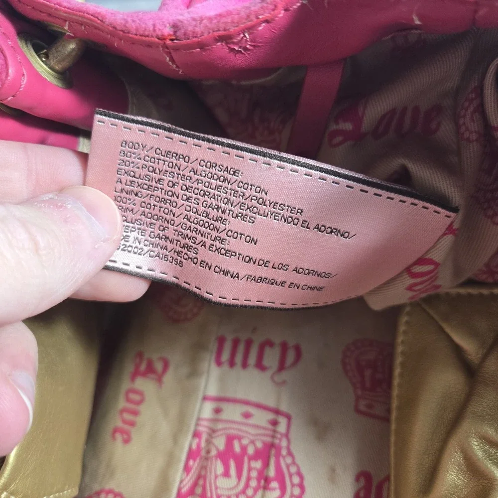 Vintage Y2K Juicy Couture Velour 